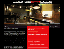 Tablet Screenshot of loungebarcode.be